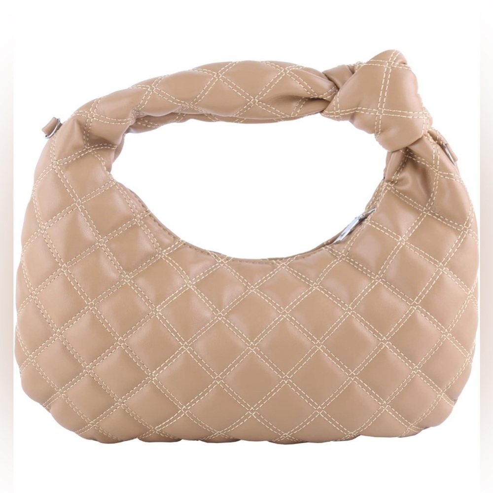 🚫SOLD🚫 Knotted Handbag for Women Dumpling Bag Quilted Clutch Handbag Cloud